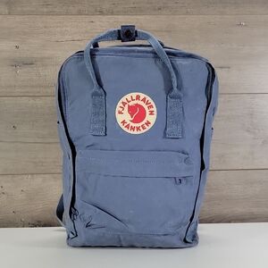 Fjallraven Kanken Rusty Blue Canvas Backpack